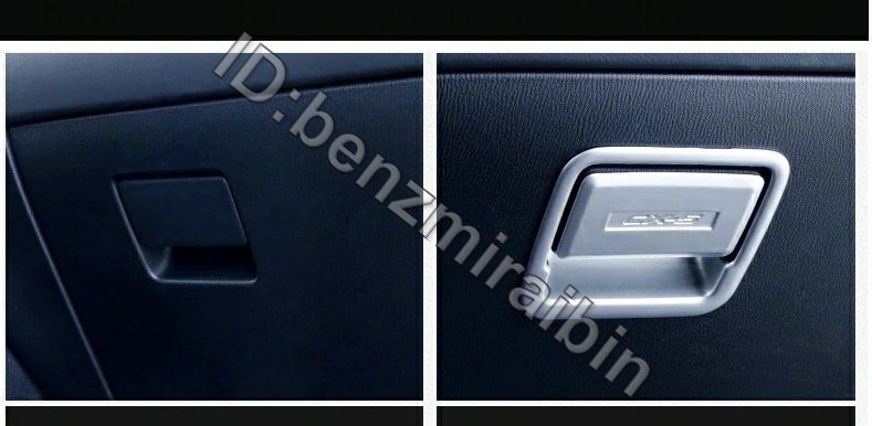 Abs 車 グローブ ボックス 収納 スイッチ ハンドル ステッカー トリム カバー マツダ CX-5 CX5 2017 2018 2019 アクセサリー_画像2