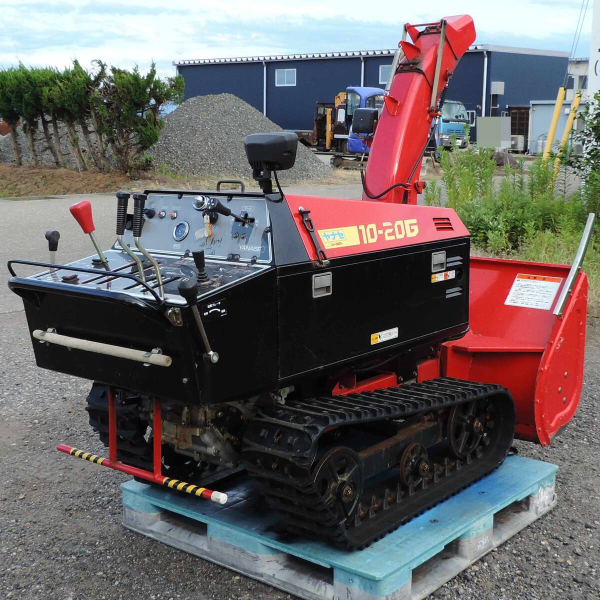 Yahoo!オークション - 〈新潟〉ヤナセ 大型 除雪機 10-20G Yahoo!オークション - 〈新潟〉ヤナセ 大型 除雪機 10-20G