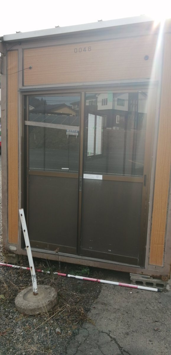 c3A【石031224-1】6坪ユニットハウス 木目調折畳式2倍ハウス c3A【石031224-1】6坪ユニットハウス 木目調折畳式2倍ハウス