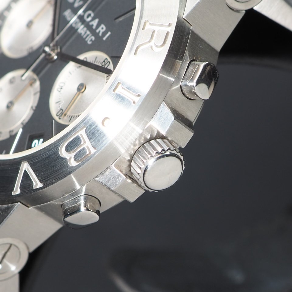 希少 自動巻き】BVLGARI ブルガリ ディアゴノ スポーツ クロノ 希少 自動巻き】BVLGARI ブルガリ ディアゴノ スポーツ クロノ