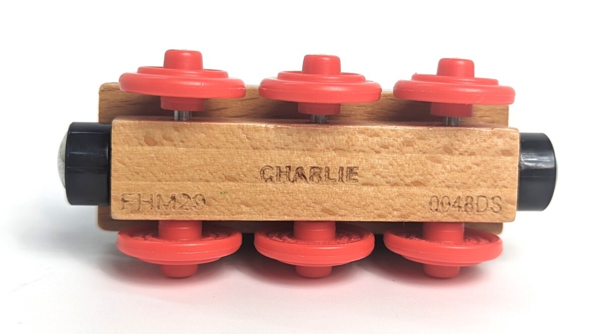  Thomas the Tank Engine Thomas wooden rail series Charlie child .... secondhand goods. scratch, there is dirt 