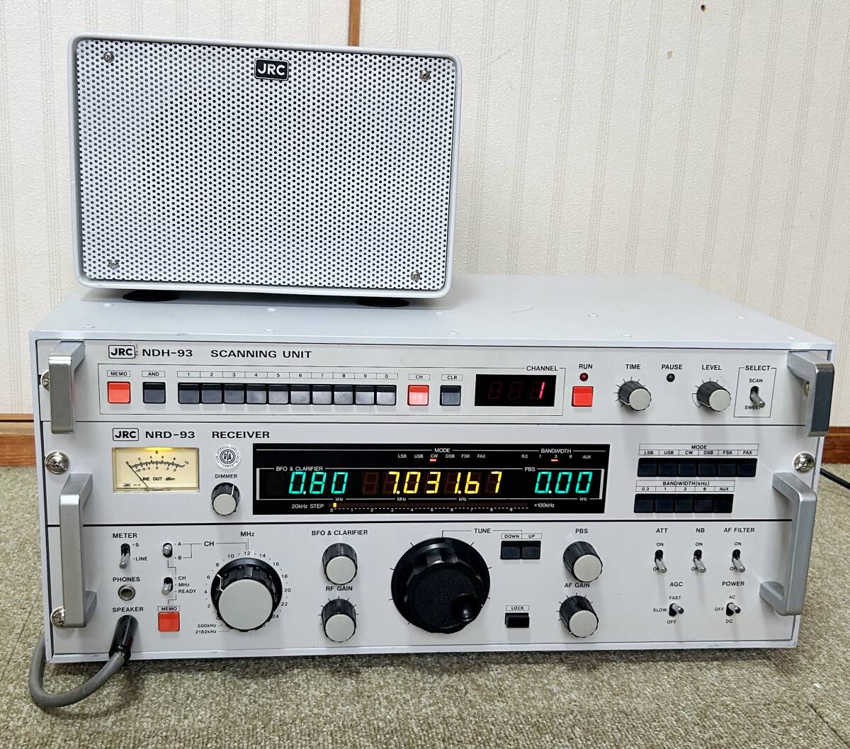 Yahoo!オークション - JRC日本無線製受信機 NRD-93 NDH-93 一式 Yahoo!オークション - JRC日本無線製受信機 NRD-93 NDH-93 一式