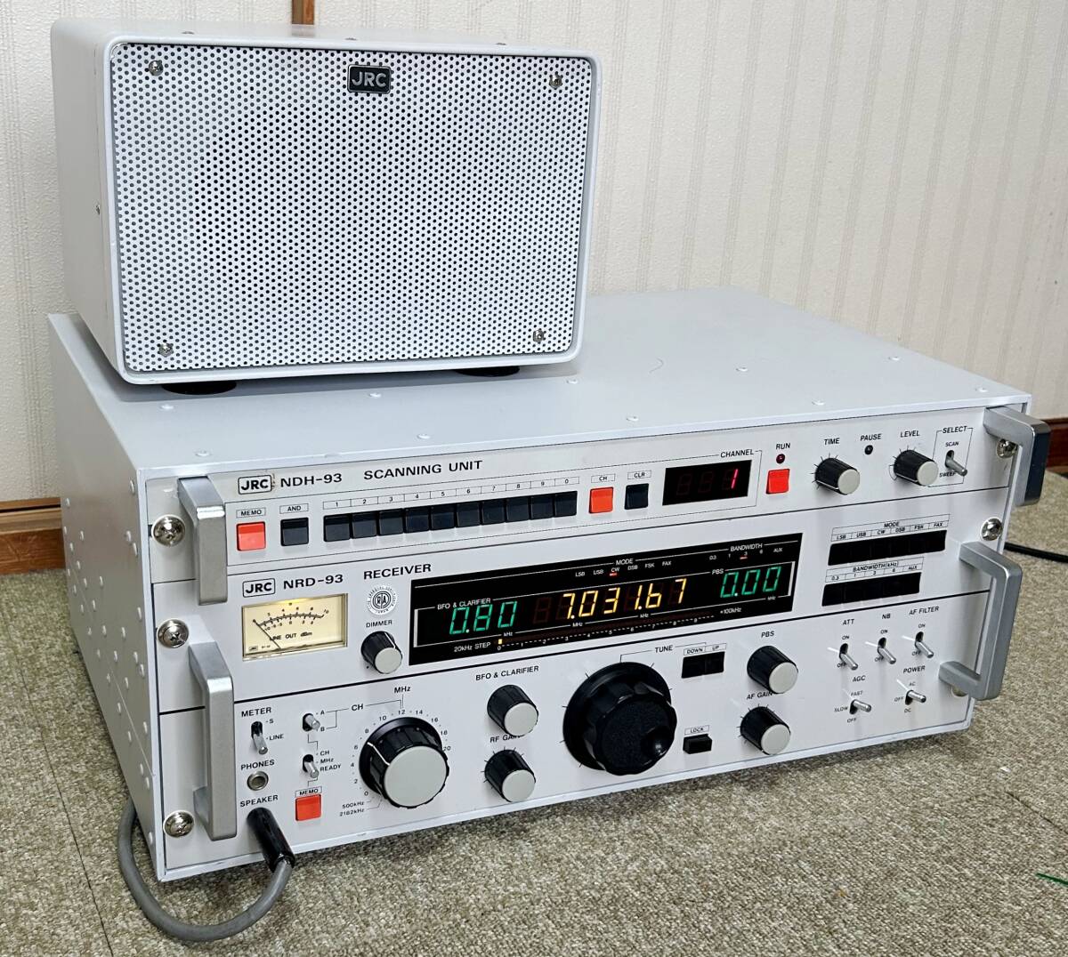 Yahoo!オークション - JRC日本無線製受信機 NRD-93 NDH-93 一式 Yahoo!オークション - JRC日本無線製受信機 NRD-93 NDH-93 一式