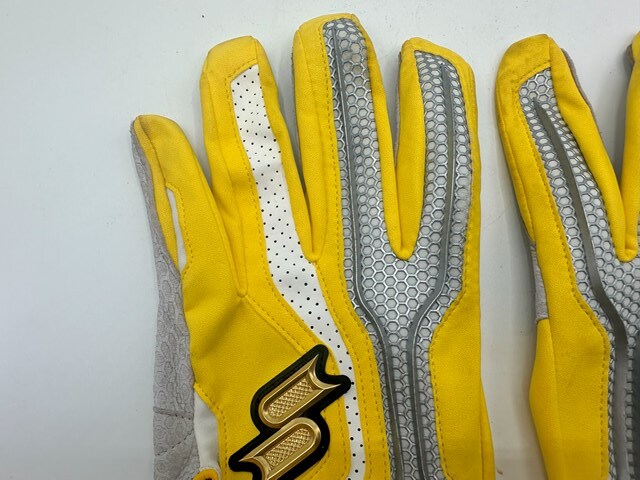  Orix Buffaloes #3 cheap .. one supplied goods actual use batting glove SSK Pro real use item 