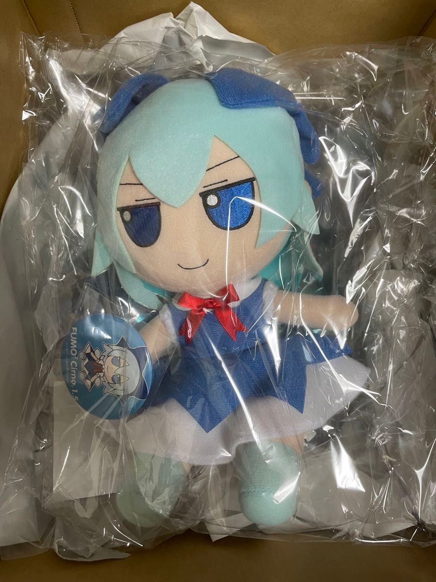 東方ぬいぐるみシリーズ42 ふもふもちるの チルノ 缶バッジ付き 東方ぬいぐるみシリーズ42 ふもふもちるの チルノ 缶バッジ付き