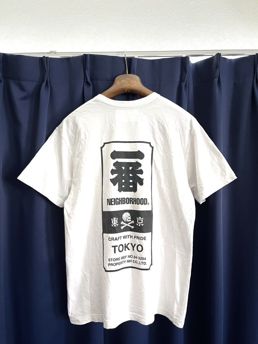 関税送料込【Neighborhood】プリントコットンTシャツ NEIGHBORHOOD ネイバーフッド 「東京一番」半袖プリントTシャツ