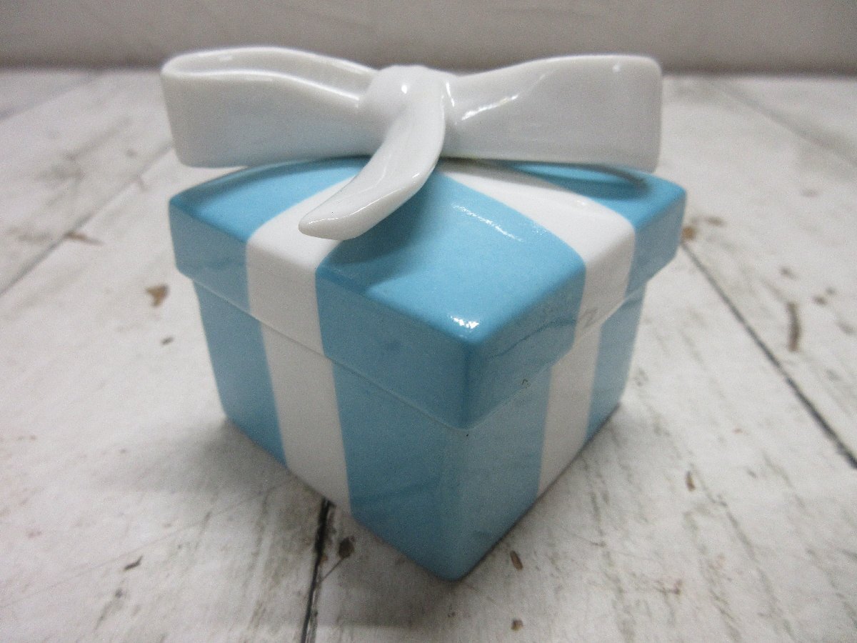 ティファニー ミニ ブルーボウボックス 小物入れ る889】ティファニー