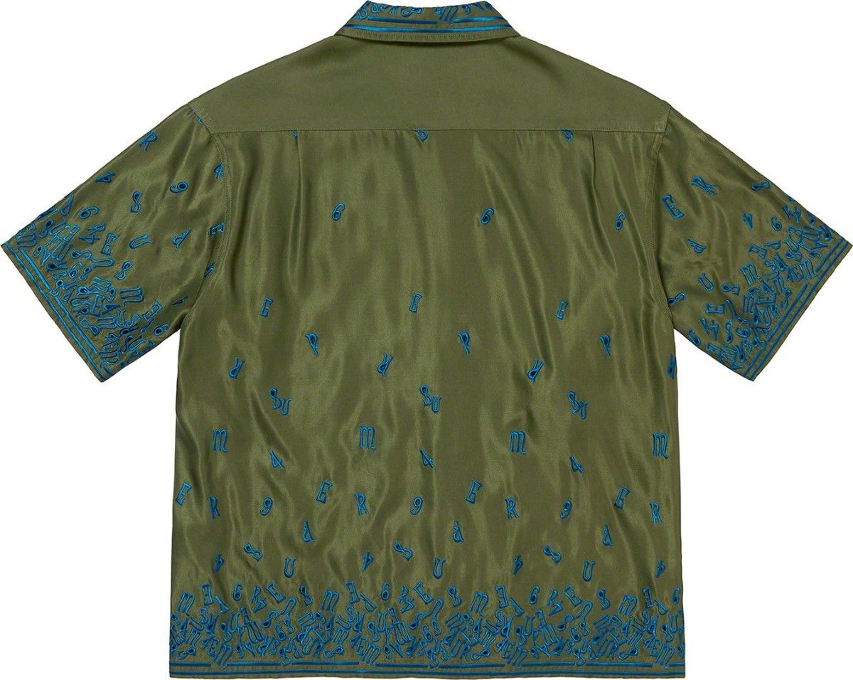 Supreme Nouveau Embroidered S/S Shirt シュプリーム 半袖 Supreme Nouveau Embroidered S/S Shirt シュプリーム 半袖