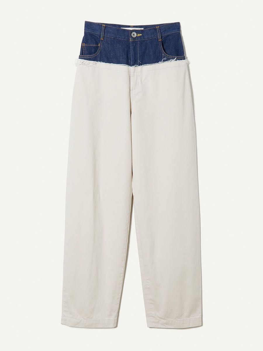 leinwande ラインヴァンド/Work Trousers(White)/ワークパンツ leinwande ラインヴァンド/Work Trousers(White)/ワークパンツ