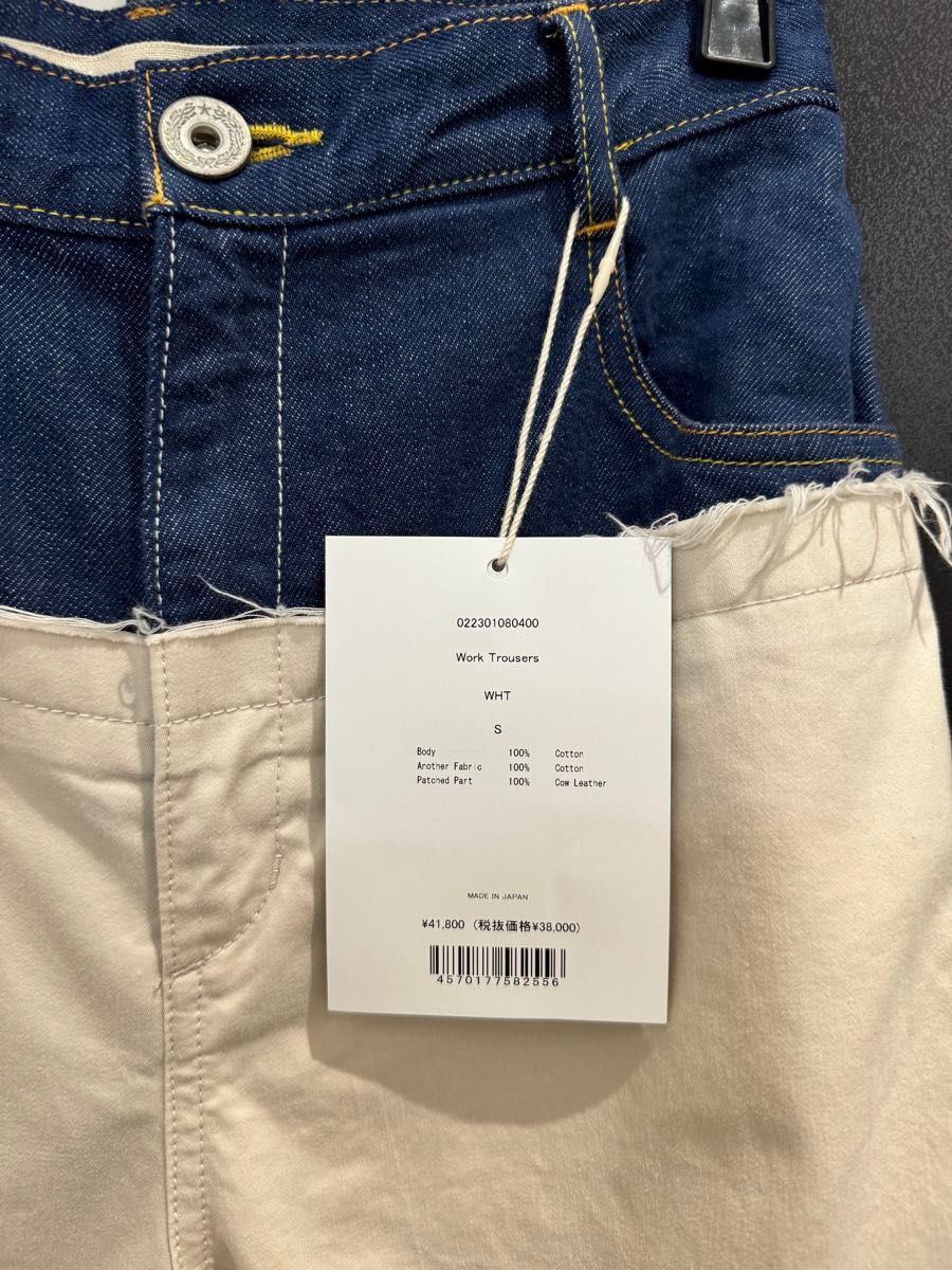 leinwande ラインヴァンド/Work Trousers(White)/ワークパンツ leinwande ラインヴァンド/Work Trousers(White)/ワークパンツ