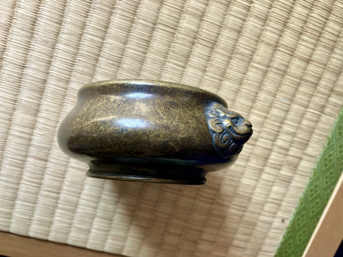 銅香炉 中国古玩 香道具 仏文化 時代物 在銘 骨董 明清時代 唐物 銅香炉 中国古玩 香道具 仏文化 時代物 在銘 骨董 明清時代 唐物