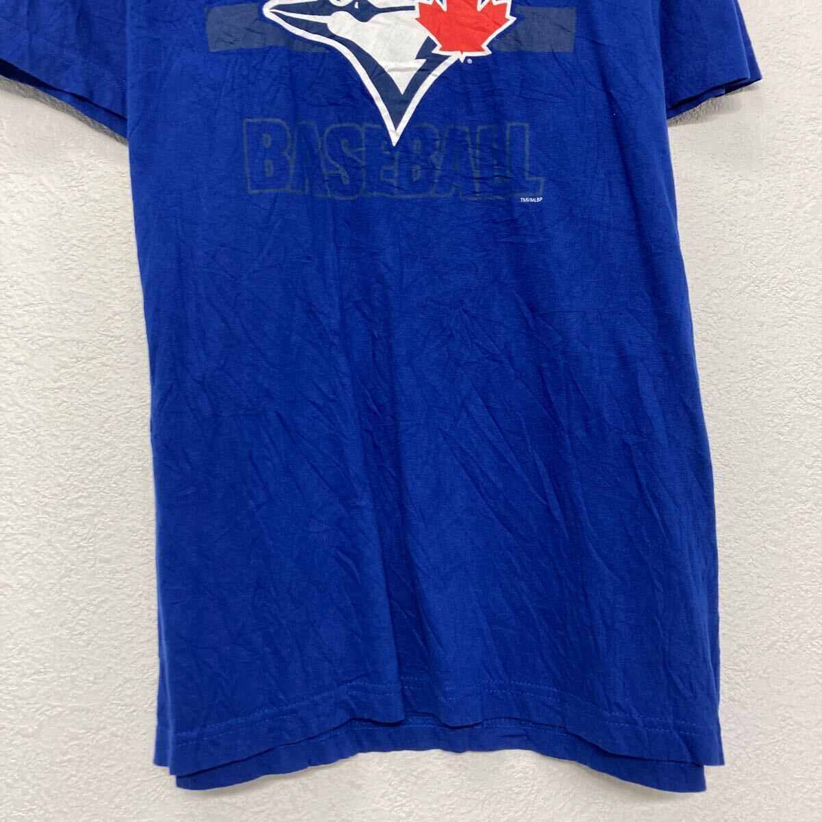 半袖 プリント Tシャツ M ブルー トロント Toronto クルーネック 古著卸 アメリカ仕入 a607-6395
