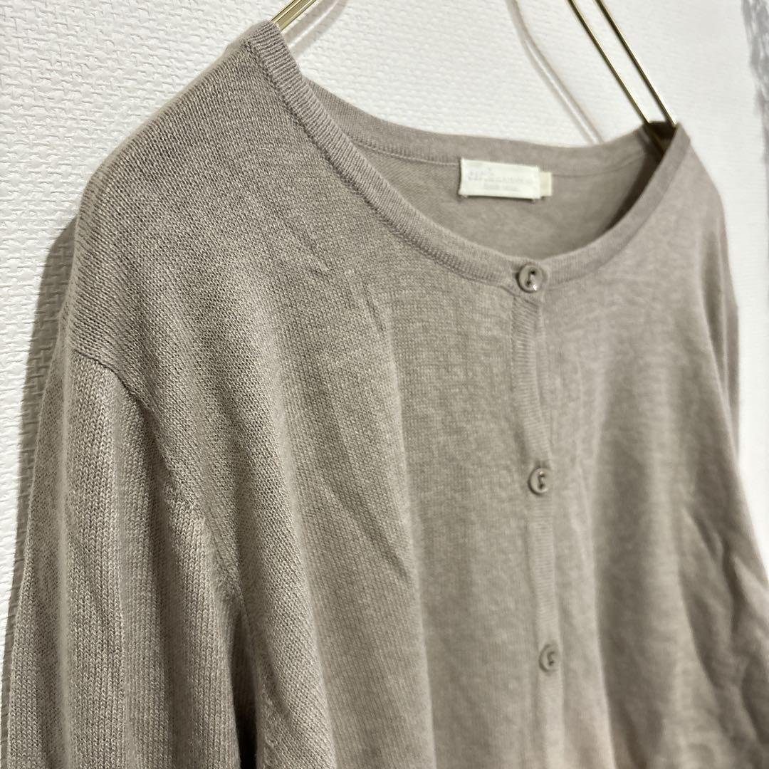 [ cooling measures ] Earth Music and ecology cardigan gray series [M]