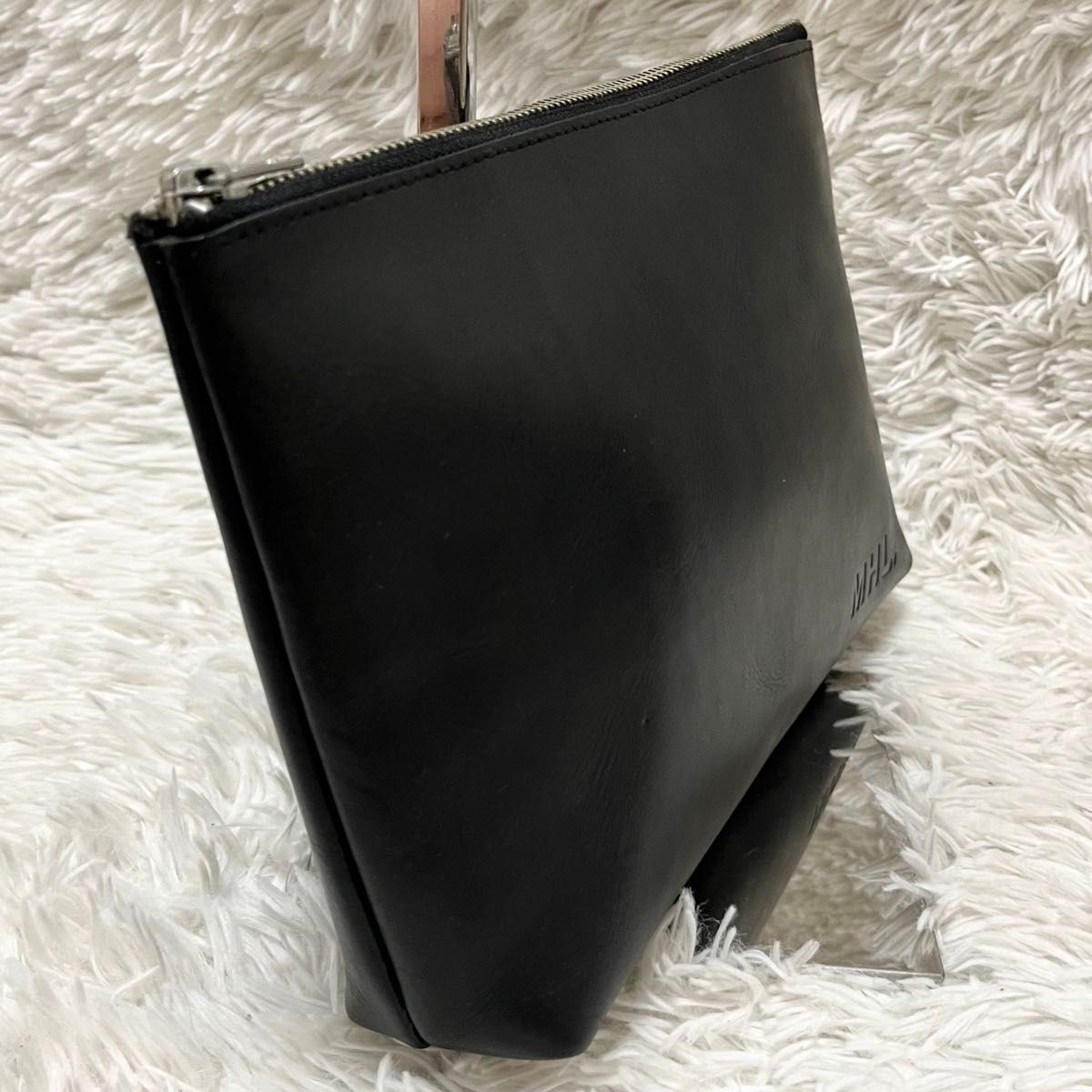 美品 MHL エムエイチエル マーガレットハウエル クラッチバッグ 美品 MHL エムエイチエル マーガレットハウエル クラッチバッグ