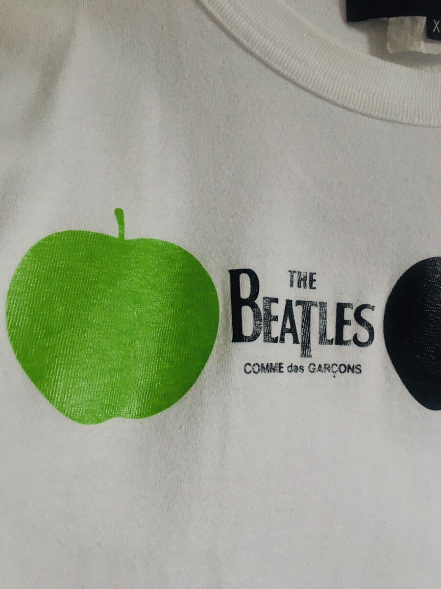 ビートルズ コムデギャルソン アップル ロゴ Tシャツ THE ビートルズ コムデギャルソン アップル ロゴ Tシャツ THE