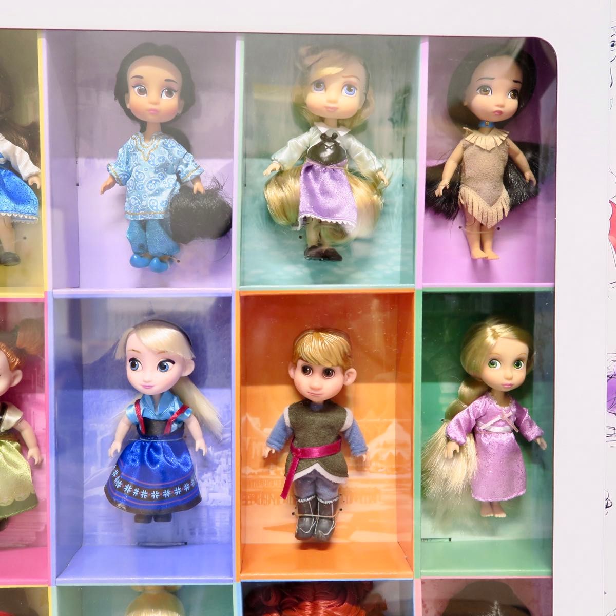 ミニ アニメータードール box セット ディズニーストア 未開封 ミニ アニメータードール box セット ディズニーストア 未開封