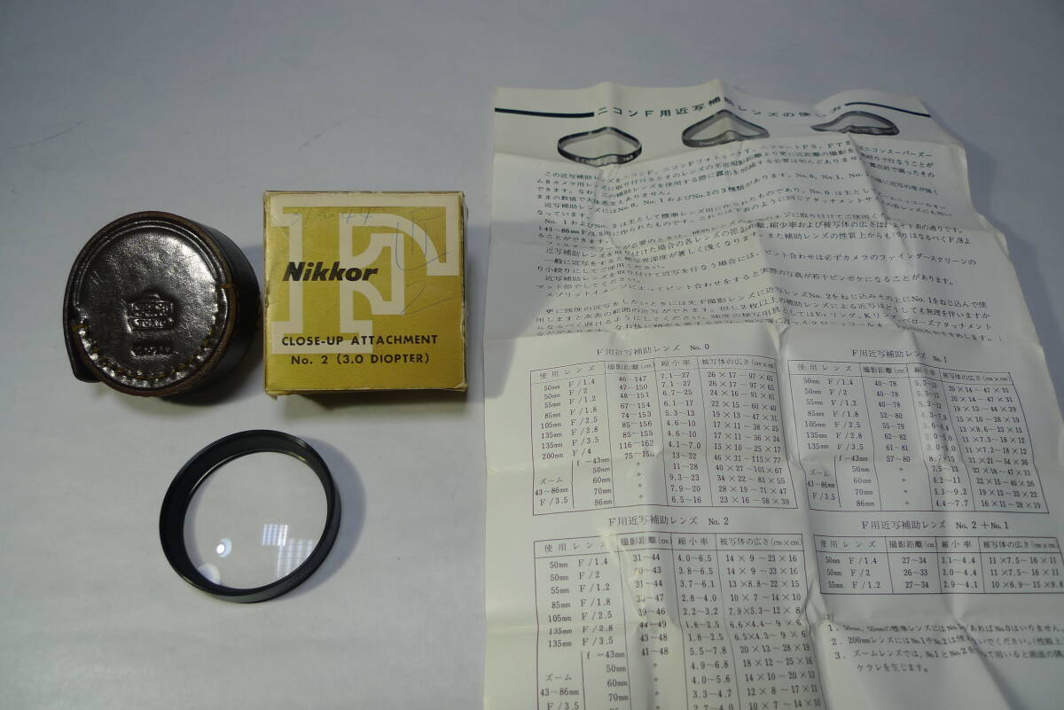 MCクローズアップレンズ No.3 62mm