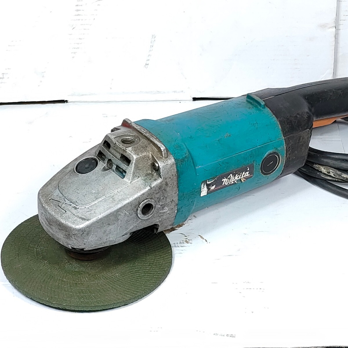 5372円 中古品 マキタ 100V 180mmディスクグラインダ 9047L 動作 5372円 中古品 マキタ 100V 180mmディスクグラインダ 9047L 動作
