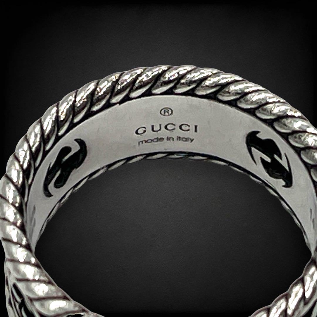 グッチ GUCCI インターロッキングG フラワー 花 13号 リング グッチ GUCCI インターロッキングG フラワー 花 13号 リング