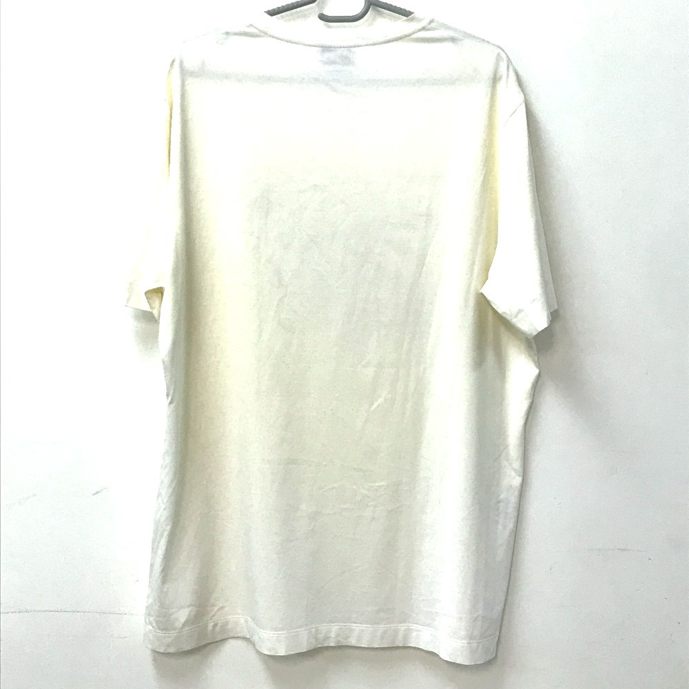 HERMES エルメス ロゴ アパレル トップス 半袖Ｔシャツ ホワイト系 メンズ【中古】