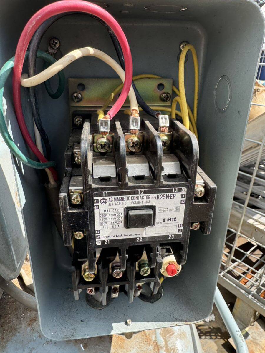 日立産機 5.5P-9.5VP6 7.5馬力/三相200V 60Hz ベビコン エアー 日立産機 5.5P-9.5VP6 7.5馬力/三相200V 60Hz ベビコン エアー