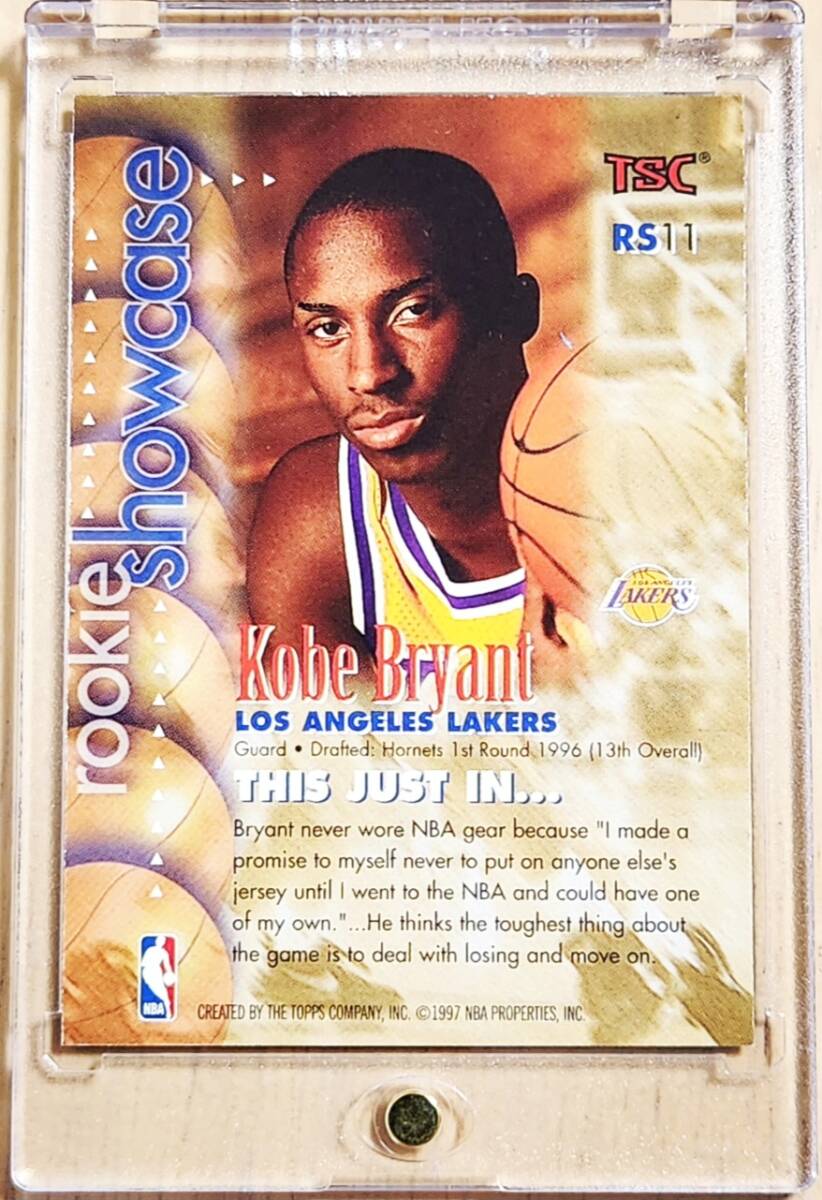 ルーキーカード】NBA 1996-97 TOPPS#138 コービーブライアント ルーキーカード】NBA 1996-97 TOPPS#138 コービーブライアント