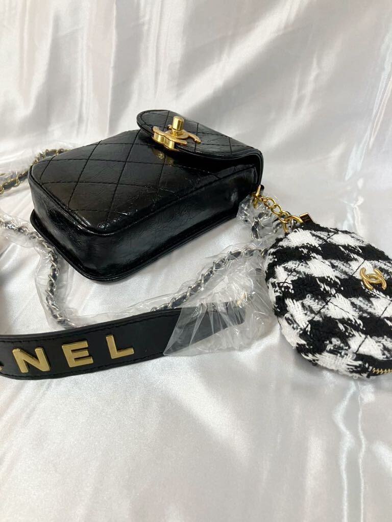 新品 訳あり CHANEL シャネル ノベルティ ショルダーバッグ 新品 訳あり CHANEL シャネル ノベルティ ショルダーバッグ