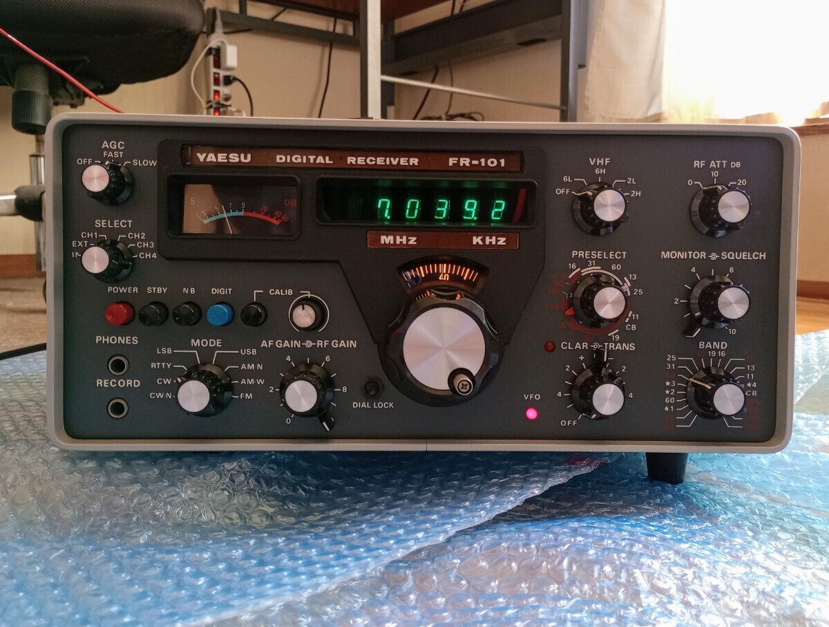 Yahoo!オークション - YAESU FR-101 通信型短波帯受信機 動作品 Yahoo!オークション - YAESU FR-101 通信型短波帯受信機 動作品