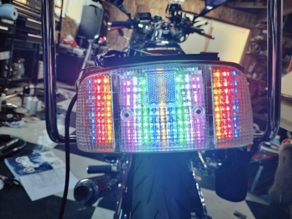 Yahoo!オークション - CBX400F流星テール LEDテール Yahoo!オークション - CBX400F流星テール LEDテール