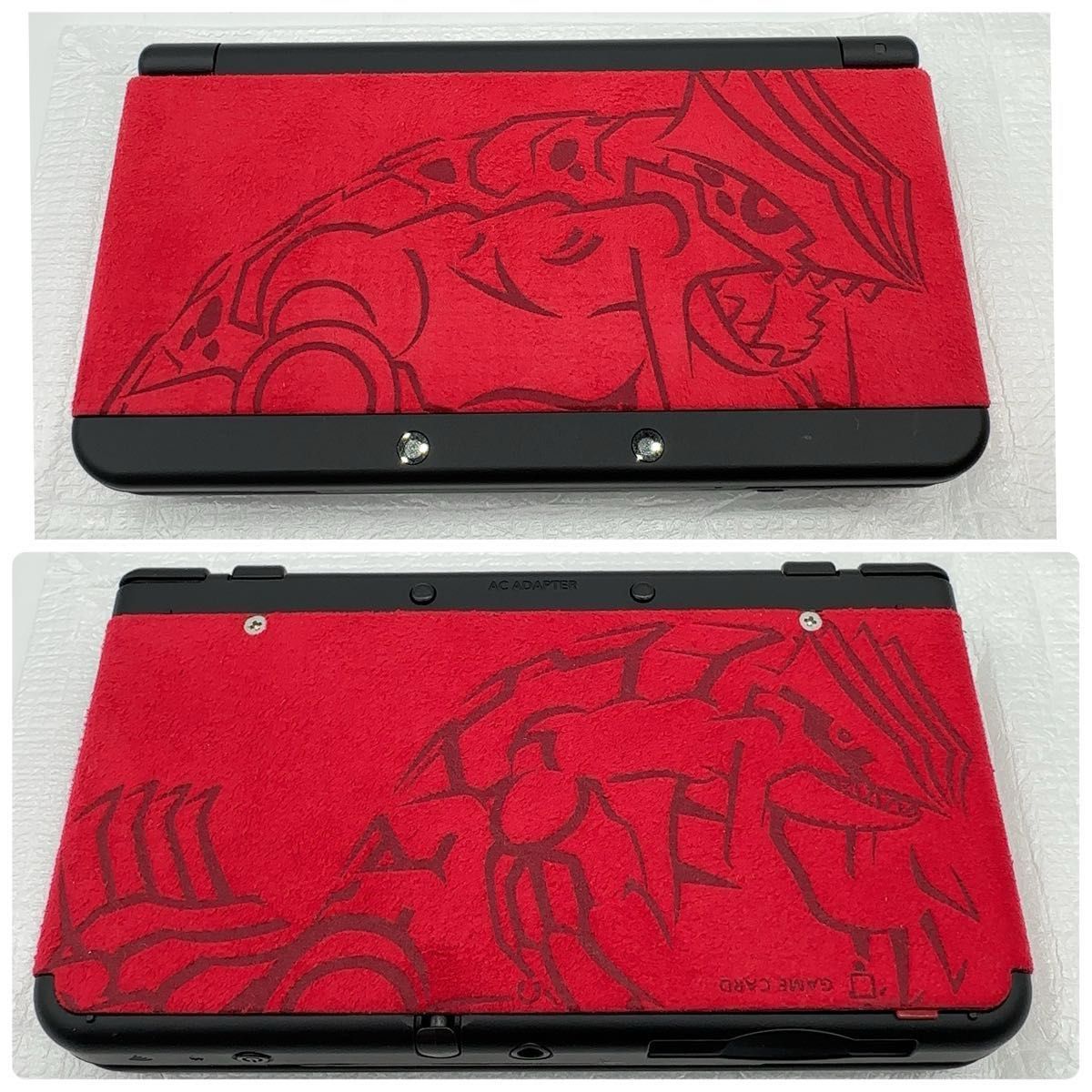 極美品】 任天堂 New ニンテンドー 3DS 本体 グラードン 極美品】 任天堂 New ニンテンドー 3DS 本体 グラードン