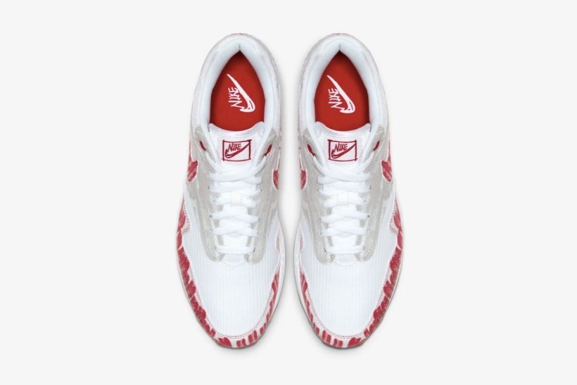 新品 未使用 国内正規品 ◆ Nike Air Max 1 “Sketch To Shelf”White/Red 28cm ◆_画像5