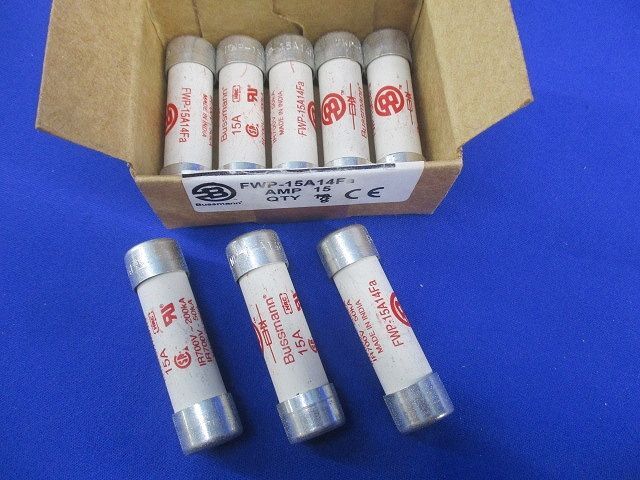 特殊ヒューズ(8個入) FWP-15A14Fa 電材・配電用品 特殊ヒューズ(8個入) FWP-15A14Fa 電材・配電用品
