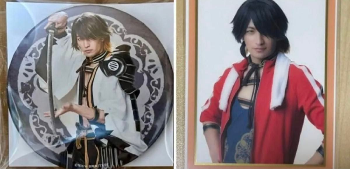 ミュージカル刀剣乱舞 長曽祢虎徹 缶バッジ クリアカード 伊万里