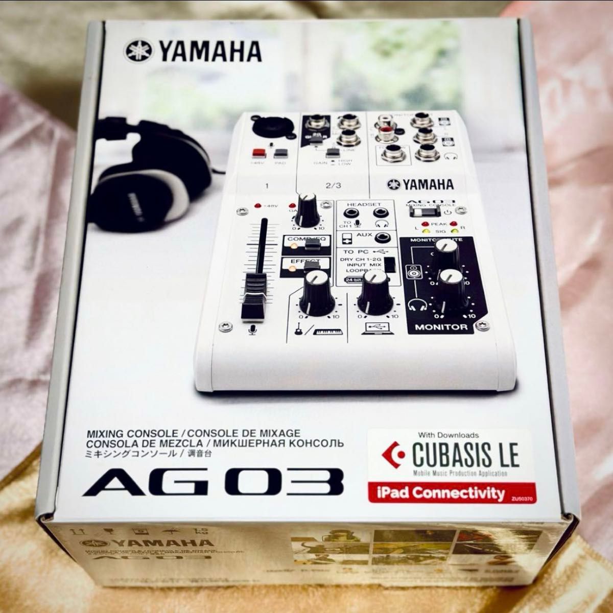 美品】YAMAHA AG03 ウェブキャスティングミキサー オーディオ 美品】YAMAHA AG03 ウェブキャスティングミキサー オーディオ