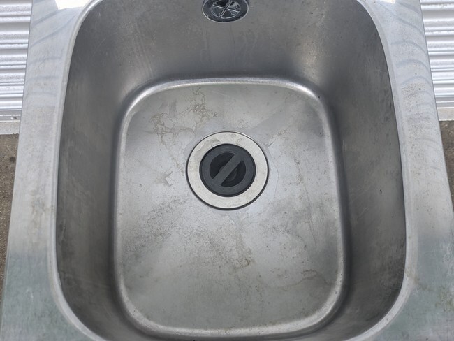 ステンレス 1槽シンク W400×D450×H800mm 厨房機器 ステンレス 1槽シンク W400×D450×H800mm 厨房機器