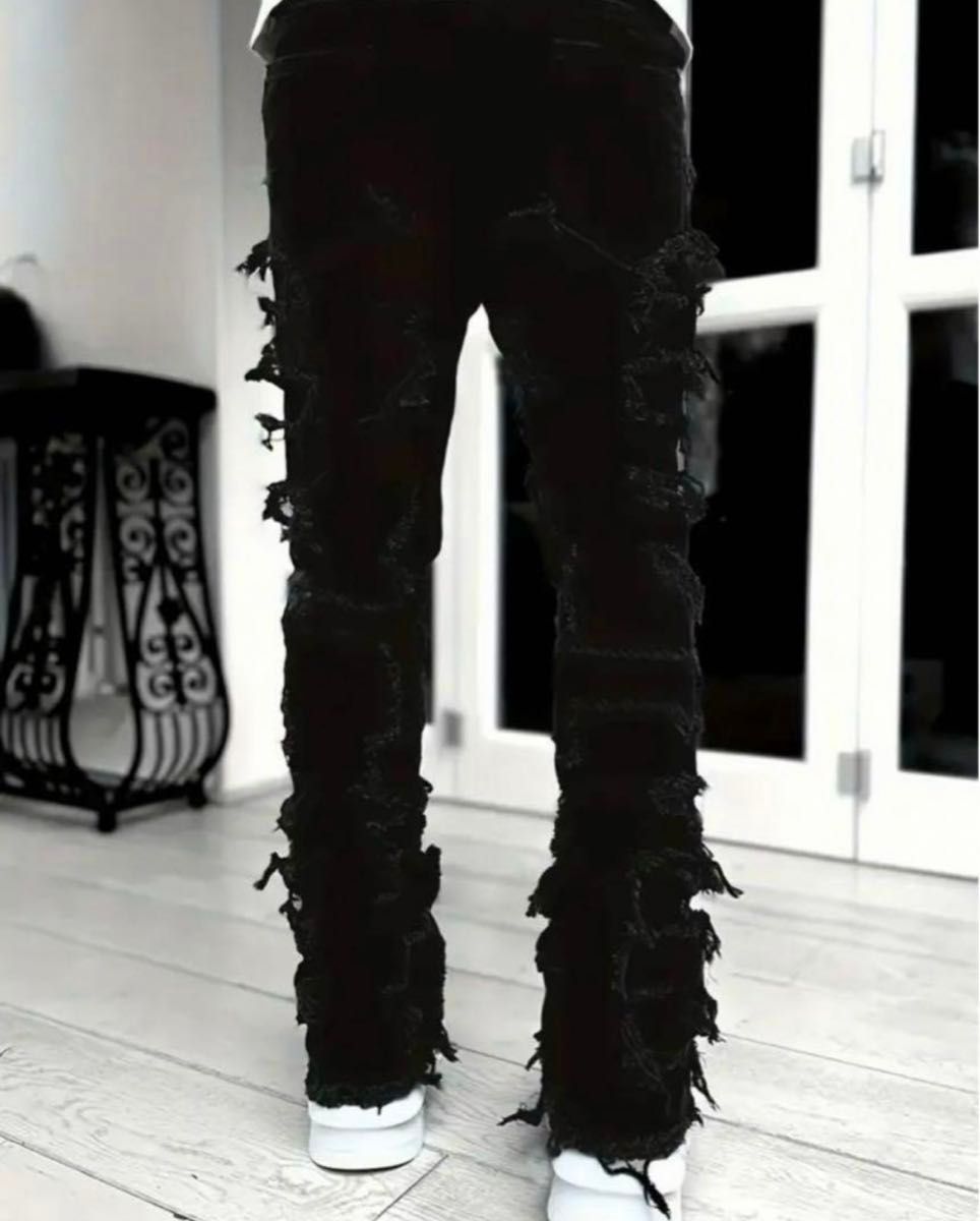 US UKドリル クラッシュデニム BLACK AMIRI kusbi mnml|Yahoo US UKドリル クラッシュデニム BLACK AMIRI kusbi mnml|Yahoo