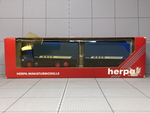 1/87 Herpa MB Actros Hgzg. "HACO TRANSPORTE" _画像2