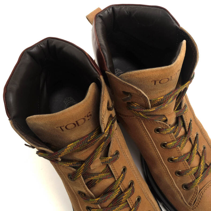 TOD'S トッズ レースアップブーツ XXM0QA0F490081596E MONTAGNA TOD'S トッズ レースアップブーツ XXM0QA0F490081596E MONTAGNA