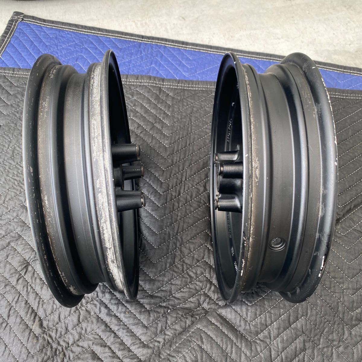 NSR50 純正 前後ホイールセット エイプ100 XR100 NSF100 NSR50 純正 前後ホイールセット エイプ100 XR100 NSF100