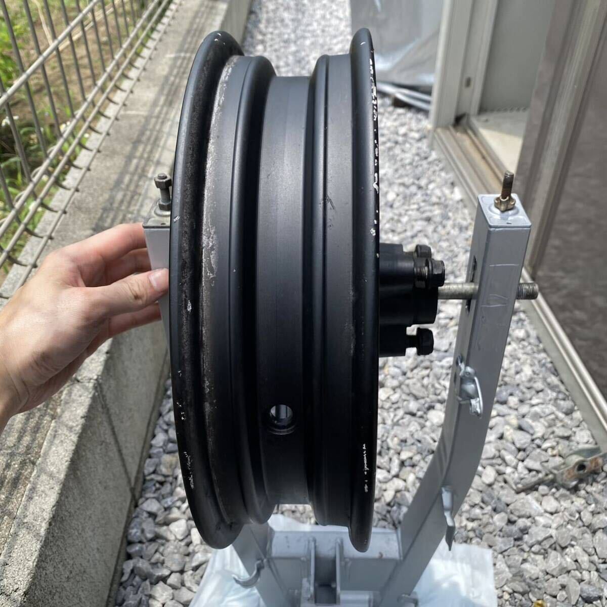 NSR50 純正 前後ホイールセット エイプ100 XR100 NSF100 NSR50 純正 前後ホイールセット エイプ100 XR100 NSF100