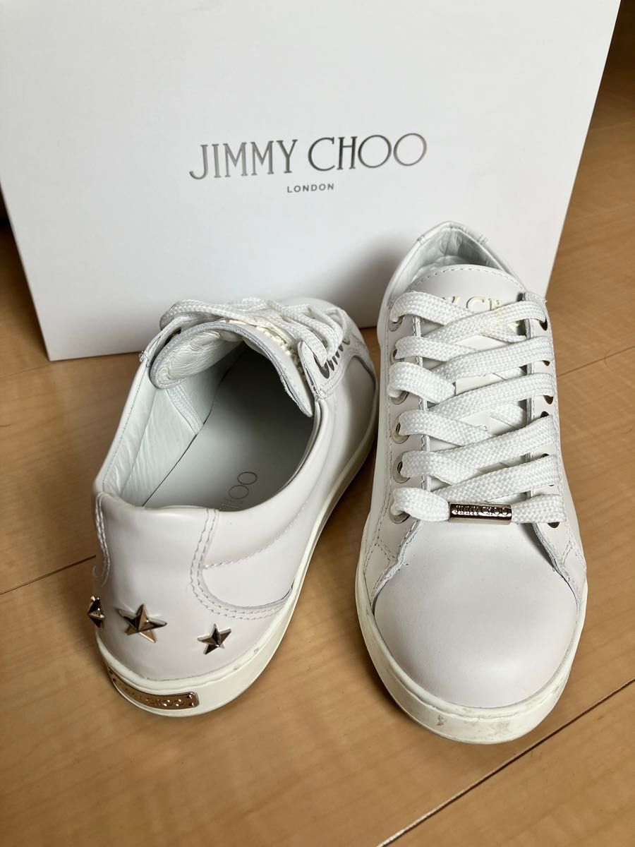 JIMMY CHOO ジミーチュウ CASH/F 星スタッズスニーカー JIMMY CHOO ジミーチュウ CASH/F 星スタッズスニーカー