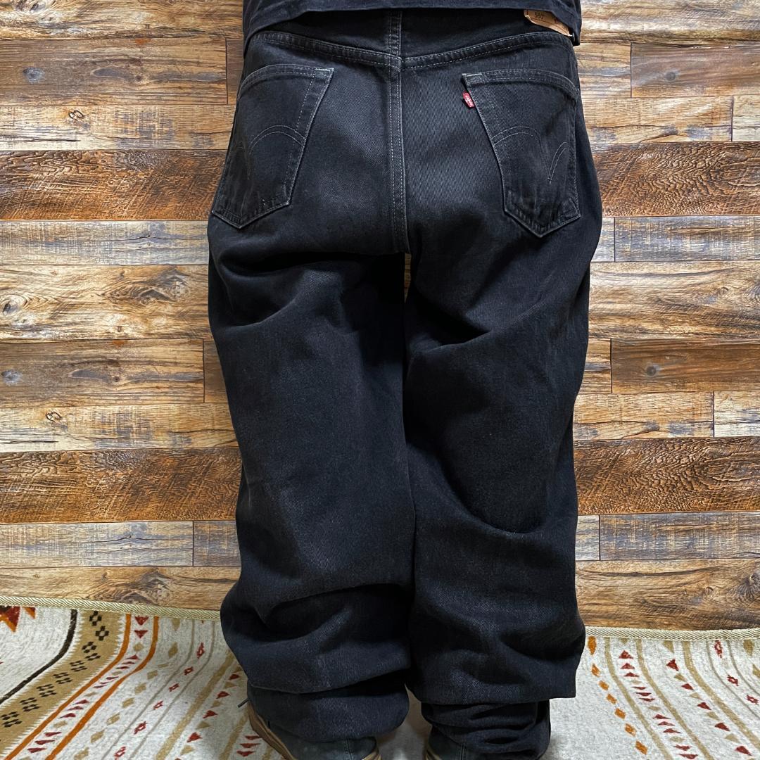 Levi's リーバイス 560 w36 ブラックデニム バルーンデニム 黒 Levi's リーバイス 560 w36 ブラックデニム バルーンデニム 黒