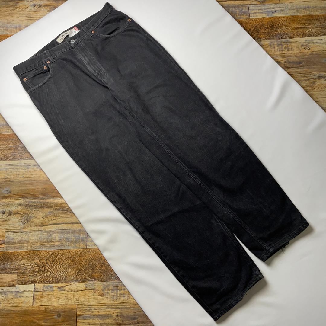 Levi's リーバイス 560 w36 ブラックデニム バルーンデニム 黒 Levi's リーバイス 560 w36 ブラックデニム バルーンデニム 黒
