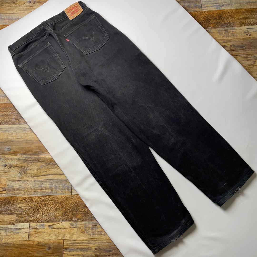 Levi's リーバイス 560 w36 ブラックデニム バルーンデニム 黒 Levi's リーバイス 560 w36 ブラックデニム バルーンデニム 黒
