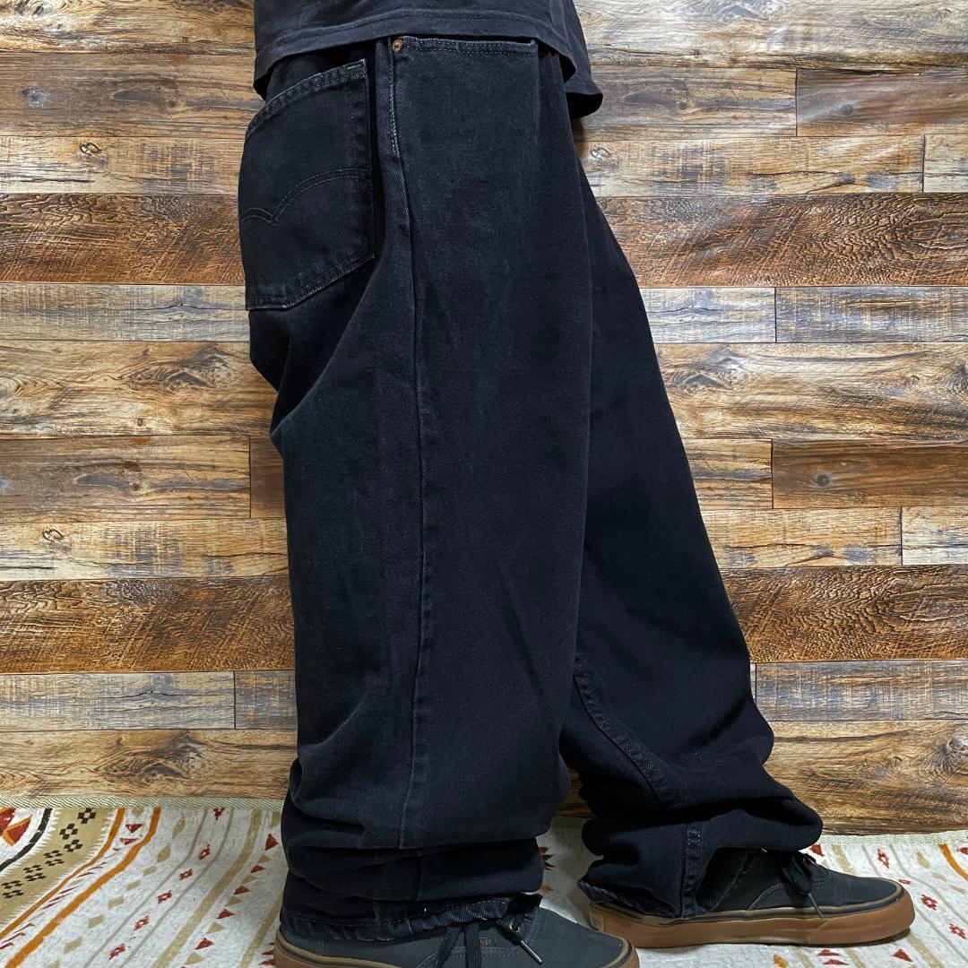 Levi's リーバイス 550 黒 ブラックデニム ブラックジーンズ Levi's リーバイス 550 黒 ブラックデニム ブラックジーンズ