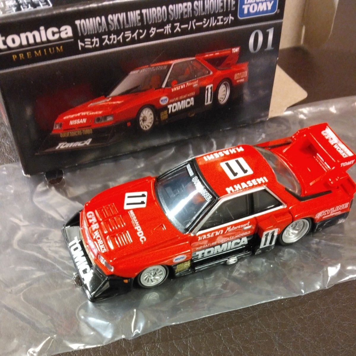 トミカ スカイラインターボ スーパーシルエット メタリック トミカ スカイラインターボ スーパーシルエット メタリック