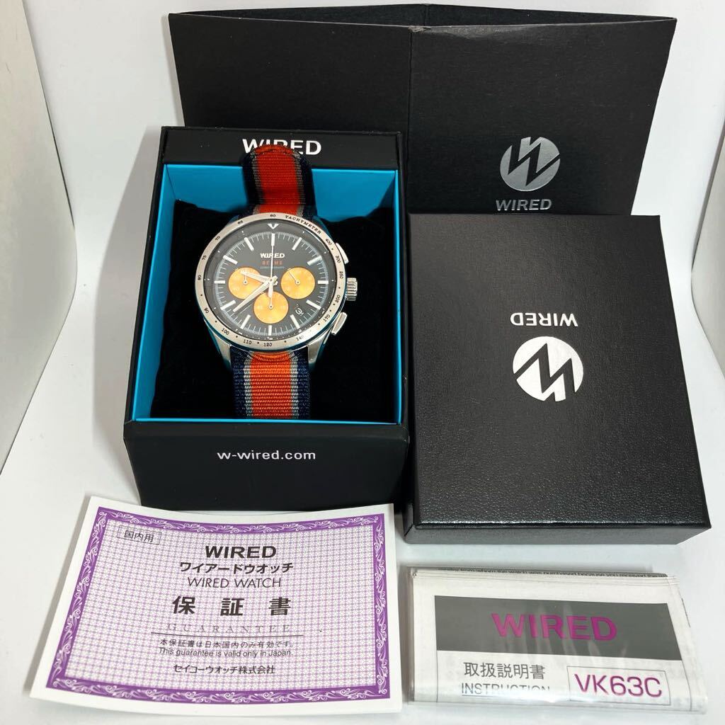 美品 電池新品 送料込 セイコー SEIKO ワイアード WIRED クロノ 美品 電池新品 送料込 セイコー SEIKO ワイアード WIRED クロノ