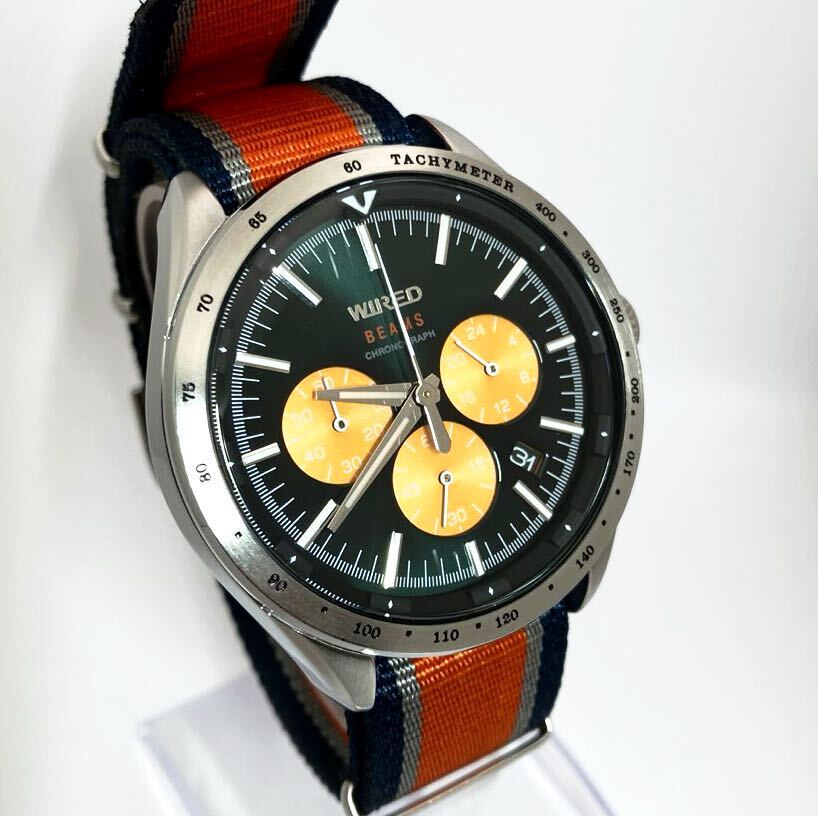 美品 電池新品 送料込 セイコー SEIKO ワイアード WIRED クロノ 美品 電池新品 送料込 セイコー SEIKO ワイアード WIRED クロノ