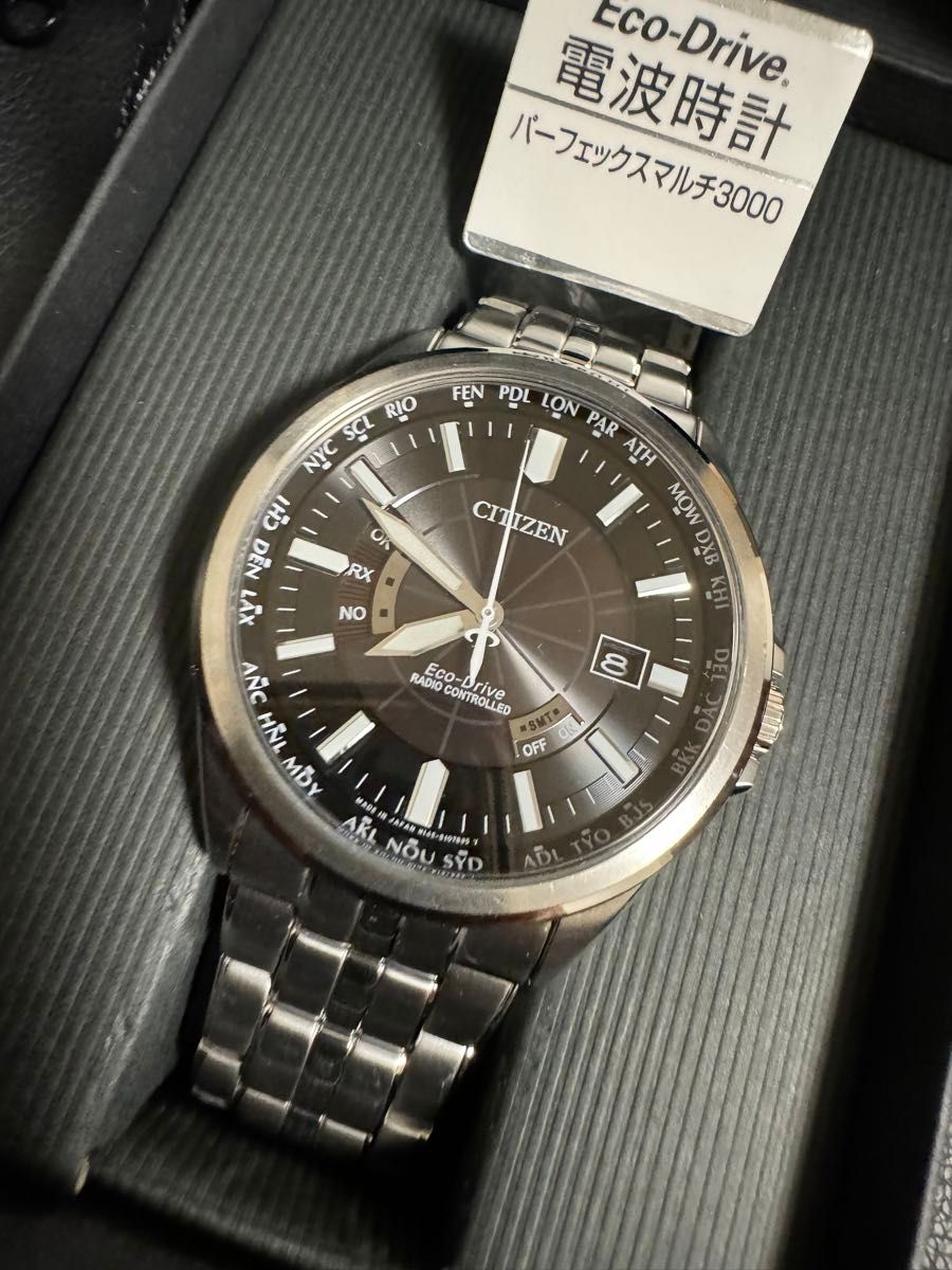 CITIZEN シチズン腕時計 エコ・ドライブ 電波時計 多局受信型 CITIZEN シチズン腕時計 エコ・ドライブ 電波時計 多局受信型