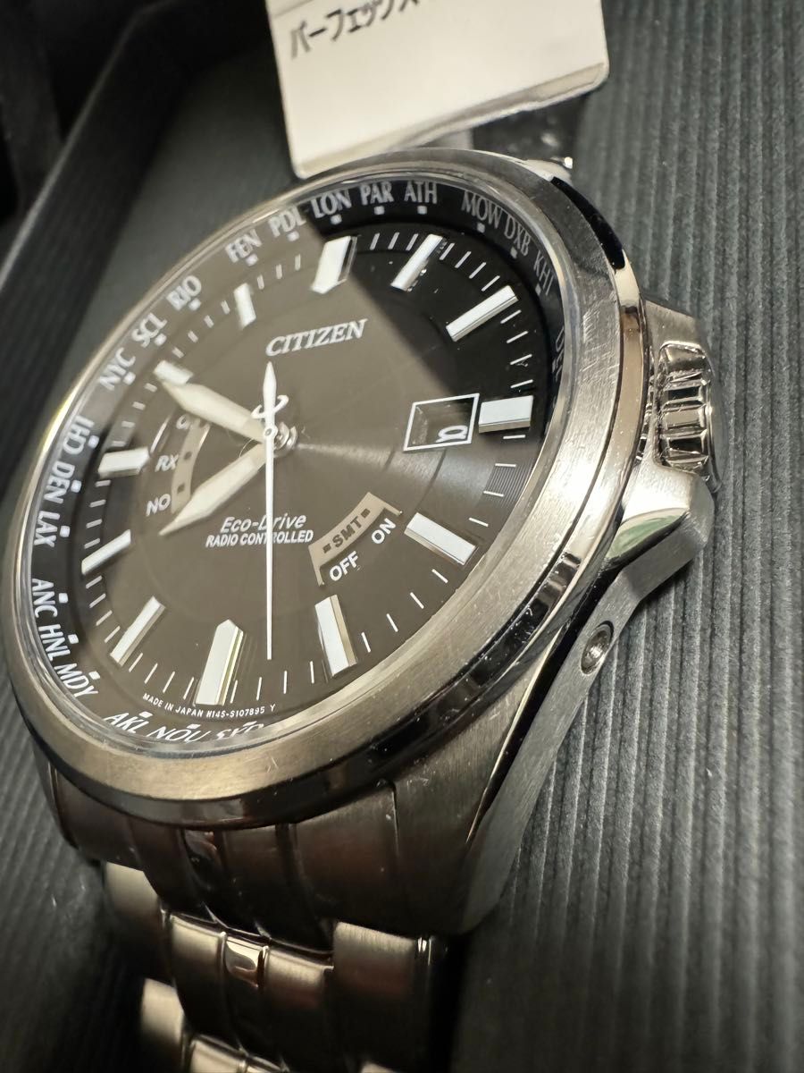 CITIZEN シチズン腕時計 エコ・ドライブ 電波時計 多局受信型 CITIZEN シチズン腕時計 エコ・ドライブ 電波時計 多局受信型